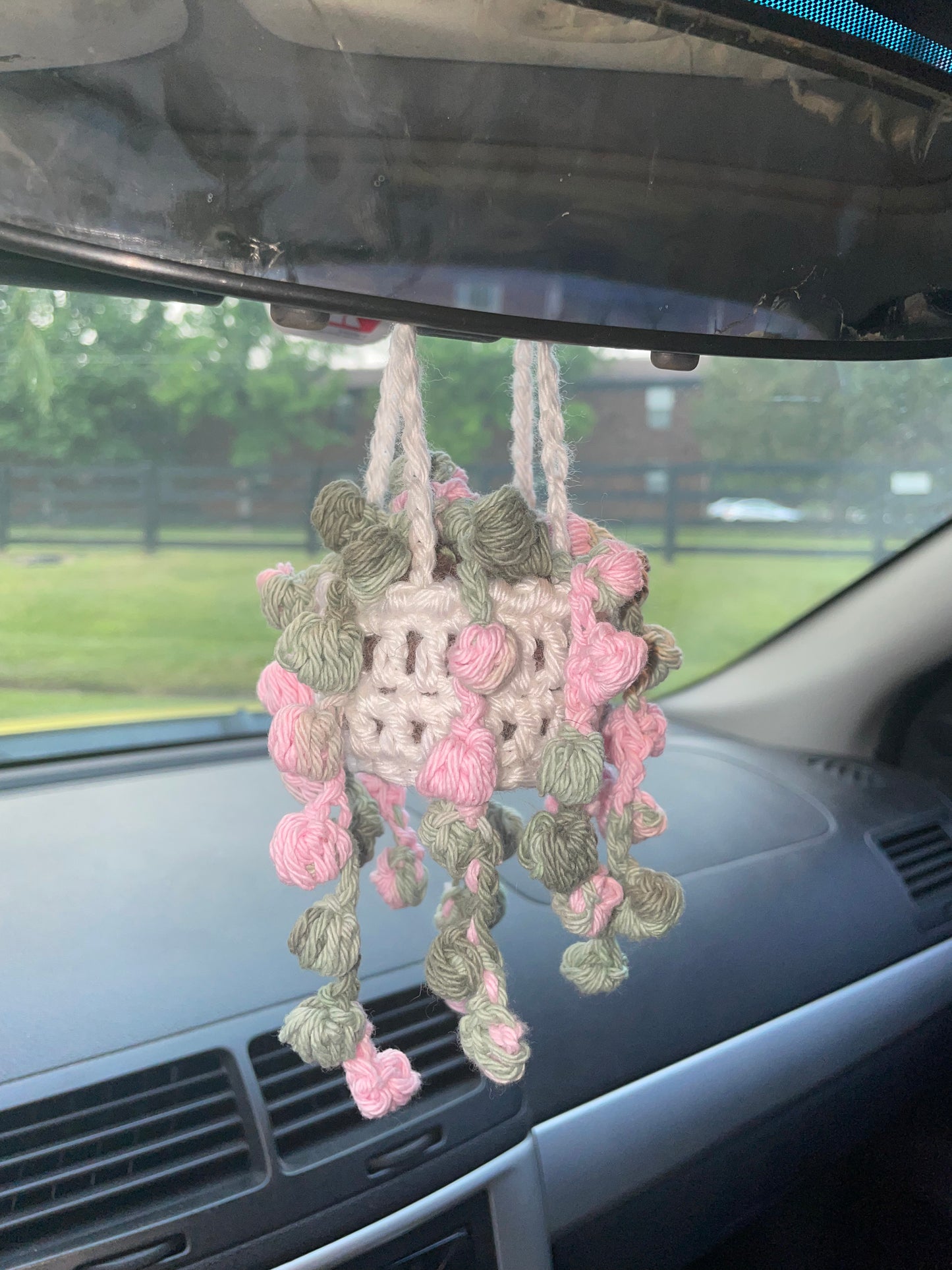Mini Crochet String of Pearls
